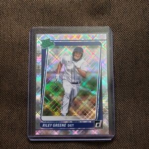 2021 donruss Riley Greene diamond Parallel
